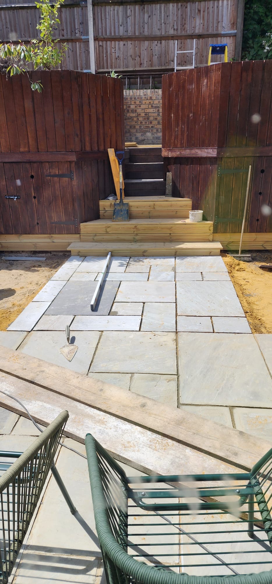 Patio works