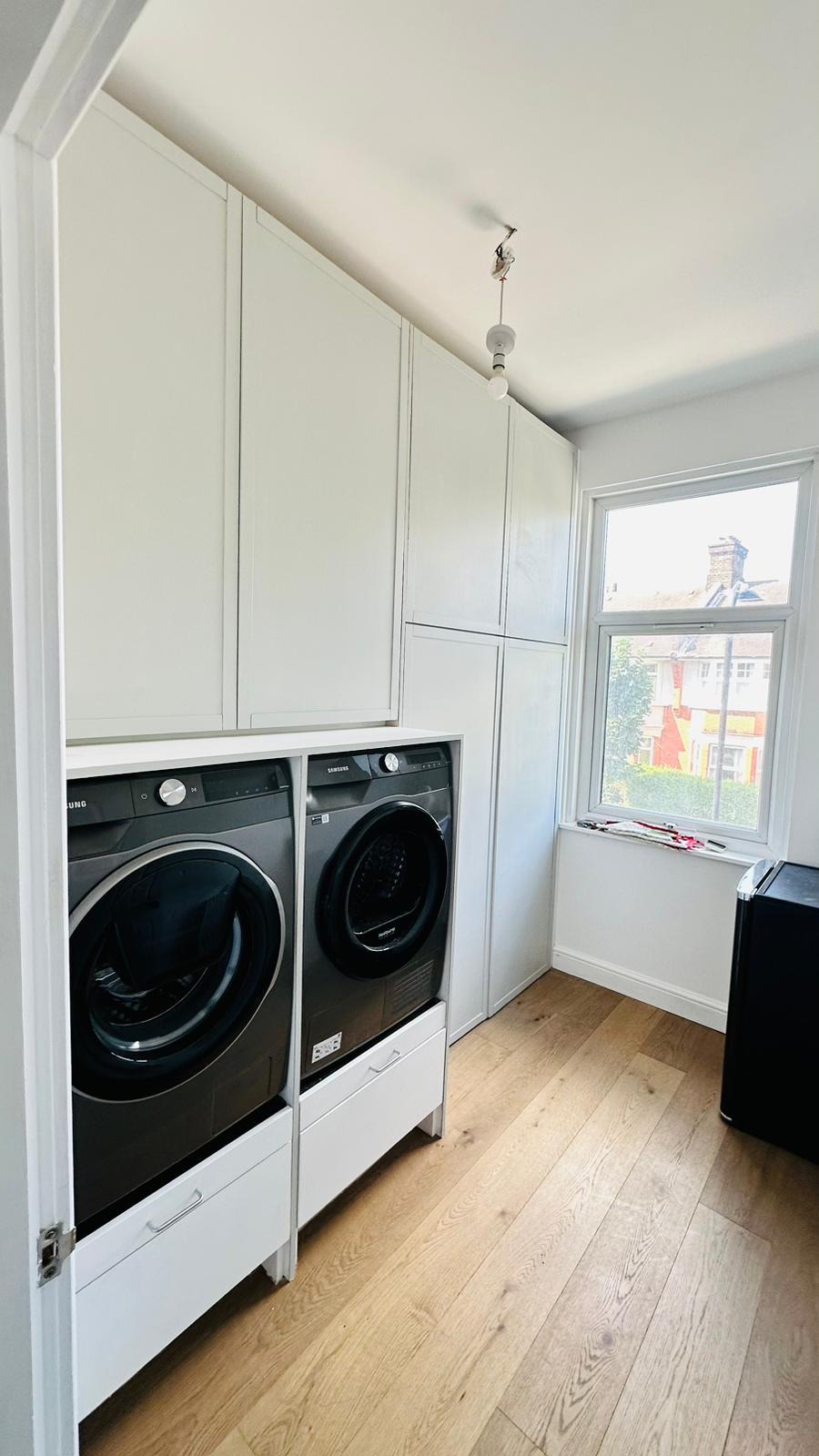 Custom Designed and Built Utility Room System