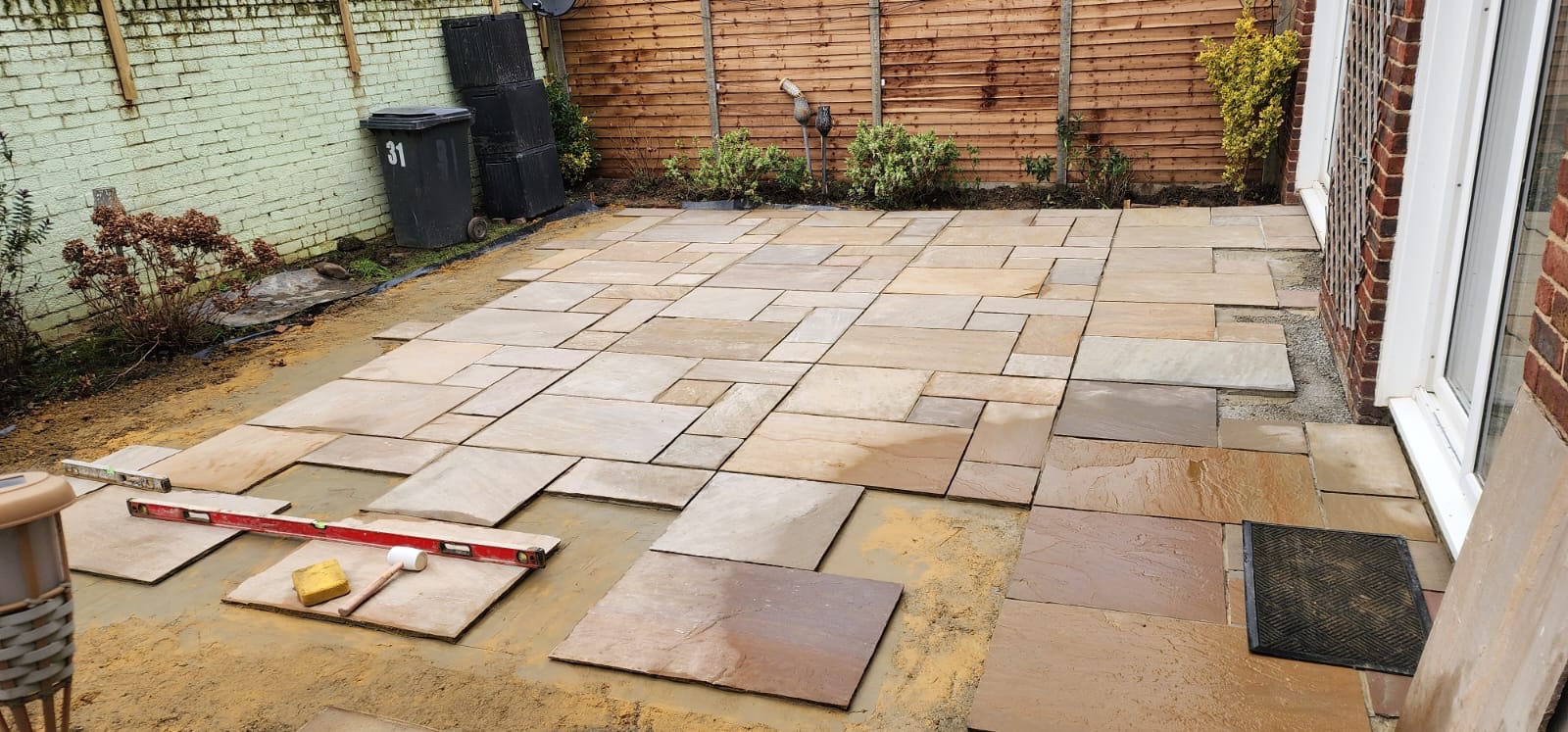 Back Garden Patio